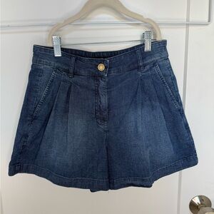 J. Crew Dark Blue Jean Shorts